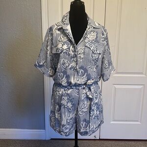RAG & BONE Surplus Floral Romper NWOT